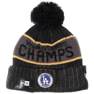 LA Dodgers World Series 2020 Champions Knit Beanie