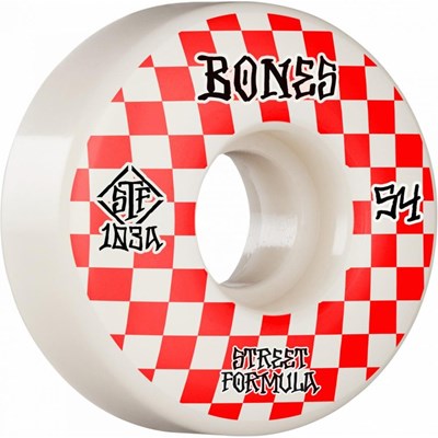 Patterns STF V3 Slim 103A 54mm White Skateboard Wheels