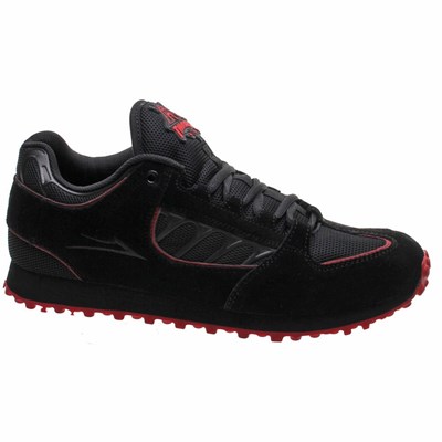 Carroll x Thrasher Black/Red Suede Shoe