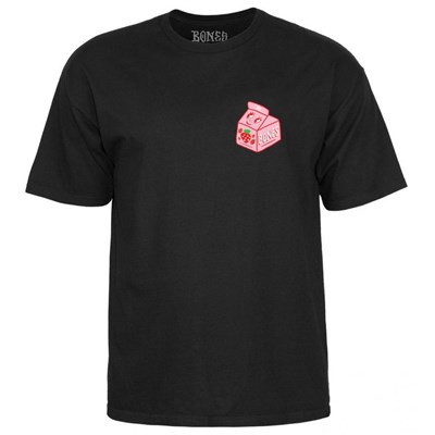 Lizzie Spilt Milk S/S T-Shirt - Black