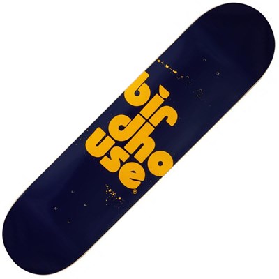 Stacked Spray 7.75 Skateboard Deck - Navy