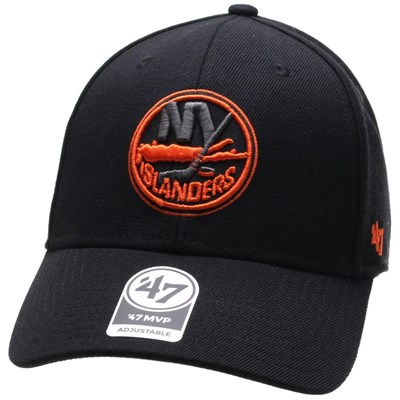 NHL 47 MVP Black Snapback Cap - New York Islanders
