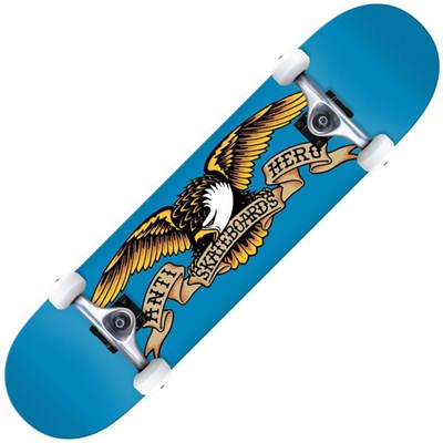 Classic Eagle SM 7.5inch Complete Skateboard - Blue