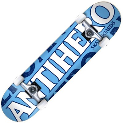 Blackhero Mini 7.3inch Complete Skateboard - Blue