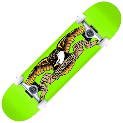 Classic Eagle LG 8inch Complete Skateboard - Green