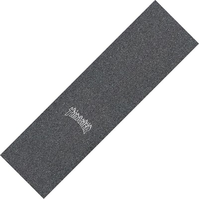 Thrasher Flame Laser Cut Skateboard Griptape - Black