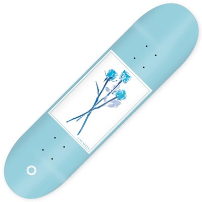 Illuminations Aqua 7.75inch Skateboard Deck