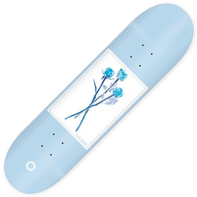 Illuminations Blue 8inch Skateboard Deck