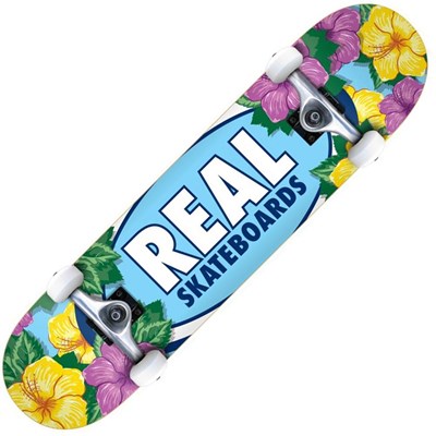 Oval Blossoms 8inch Complete Skateboard