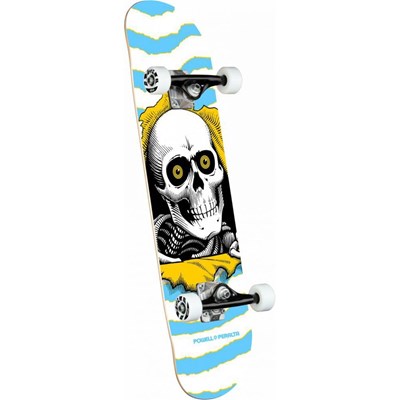 Ripper One Off #255 7.5inch Complete Skateboard - Light Blue