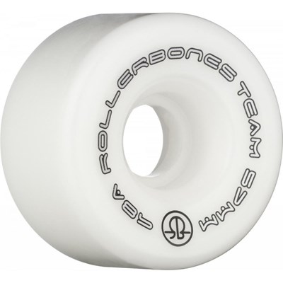 Team Logo 98a 57mm Artistic Roller Skate Wheels - White