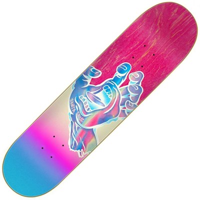 Iridescent Hand 7.75inch Skateboard Deck - Multi