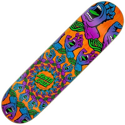 Mandala Hand 8.125inch Skateboard Deck - Multi