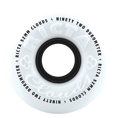 Clouds 52mm 92A White/Black Wheel
