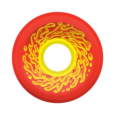 OG Slime Red/Yellow 60mm 78A Cruiser Wheels