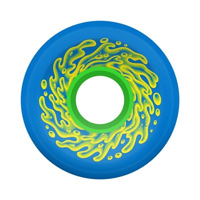 OG Slime Blue/Green 66mm 78A Cruiser Wheels