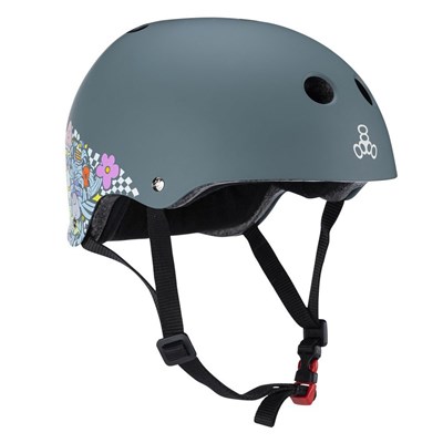Lizzie Armanto Sweatsaver Skate/BMX Helmet - Floral