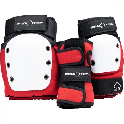 Street Gear Junior 3 Pack - Red/Black