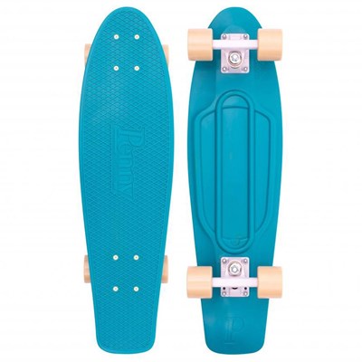 Complete Nickel 27inch Plastic Skateboard - Ocean Mist