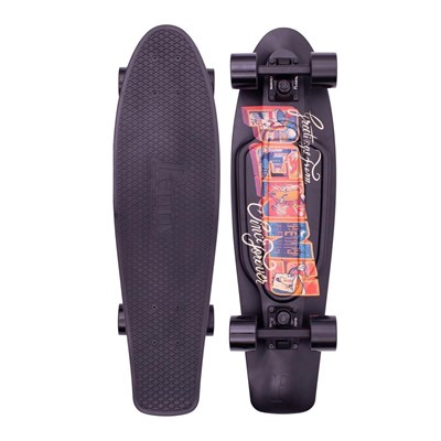 Complete Nickel 27inch Plastic Skateboard - Postcard Urban
