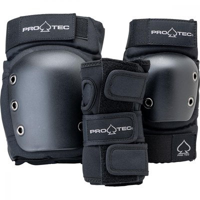 Street Gear Junior 3 Pack Open - Black