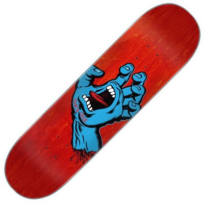 Screaming Hand 8inch Skateboard Deck - Multi