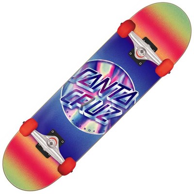 Iridescent Dot 8.25inch Complete Skateboard - Multi