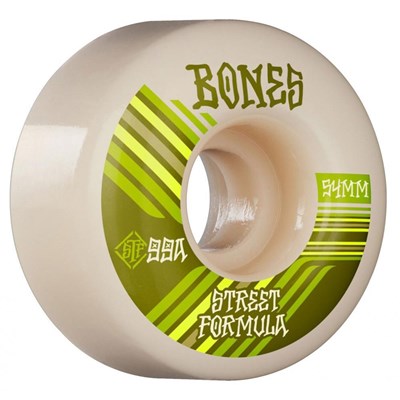 STF Retros V4 Wide 99A 54mm White Skateboard Wheels