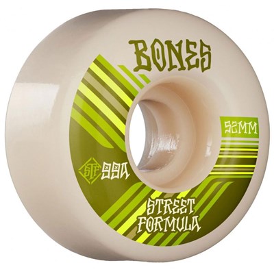 STF Retros V4 Wide 99A 52mm White Skateboard Wheels