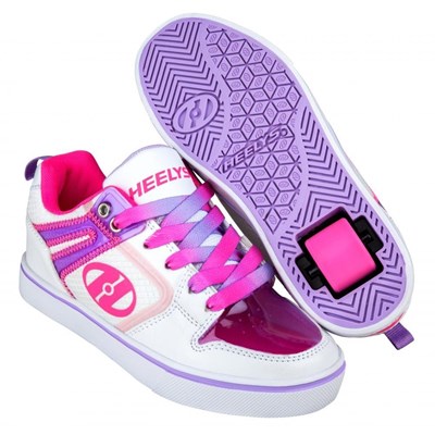 Motion 2.0 White/Pink/Lavender Heely Shoe Motion 2.0 White/Pink/Lavender Heely Shoe