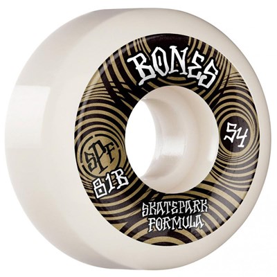 Ripples SPF 54mm 81B P5 Sidecut Wheels - White