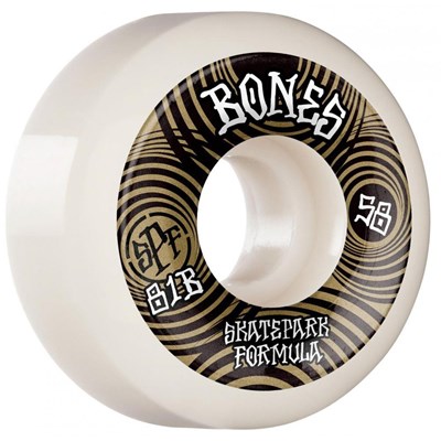 Ripples SPF 58mm 81B P5 Sidecut Wheels - White