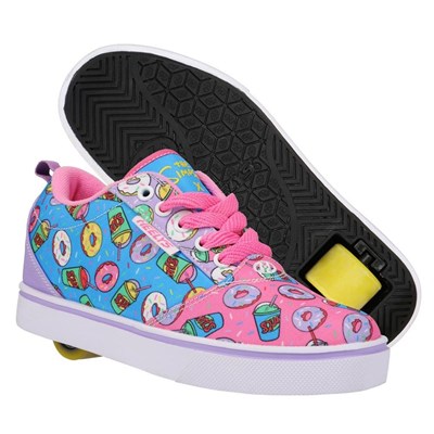 Heelys X Simpsons Pro 20 Pink/Lavender/ Powder Blue Kids Heely Shoe