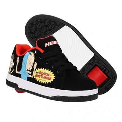 Heelys X Beavis and Butthead Split Black/Red Adult Heely Shoe Heelys X Beavis and Butthead Split Black/Red Adult Heely Shoe
