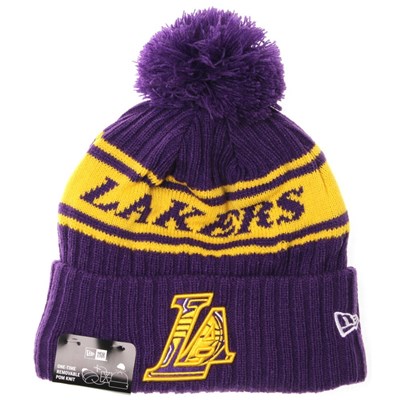 NBA 2021 Draft Knit Beanie - LA Lakers