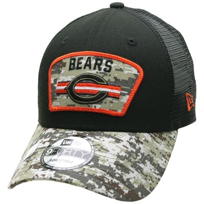 NFL On Field 2021 Salute To Service 940 Trucker - Chicago Bears