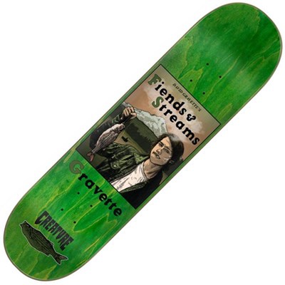 Gravette Fiends and Streams 8.3inch Pro Deck - Green