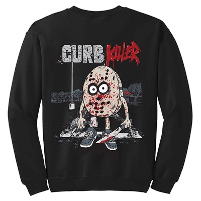 Curb Killer Crew Sweatshirt - Black