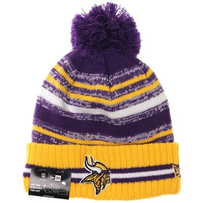 NFL Sideline Knit 2021 Home Game Beanie - Minnesota Vikings