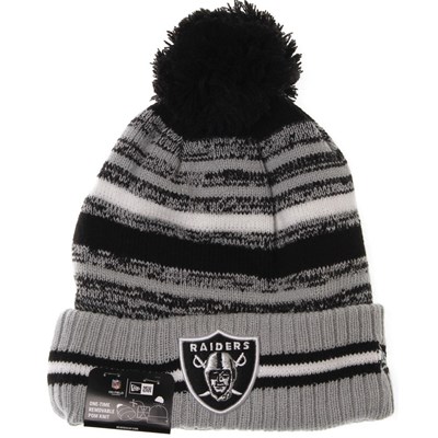 NFL Sideline Knit 2021 Home Game Beanie - Las Vegas Raiders