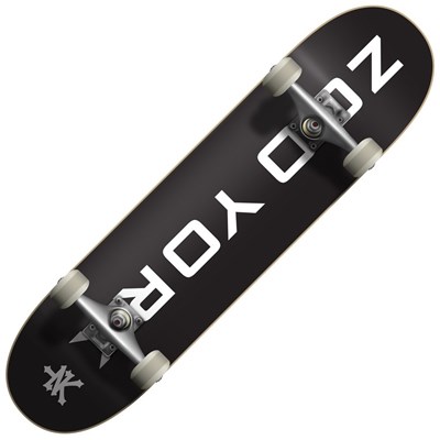 OG 95 Logo Block 8inch Complete Skateboard - Black/White