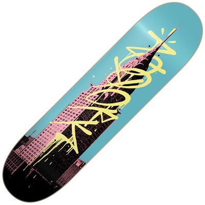 Chrysler Tag Pop 8.25inch Skateboard Deck