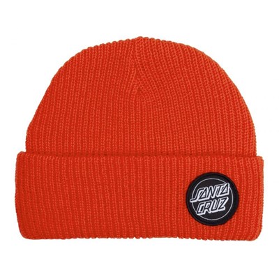 Outline Dot Beanie - Red
