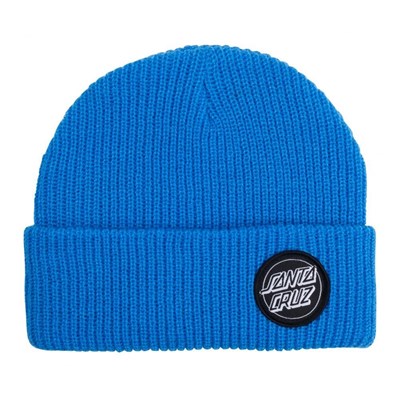 Outline Dot Beanie - Blue