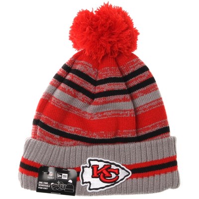 NFL Sideline Knit 2021 Grey Beanie - Kansas City Chiefs