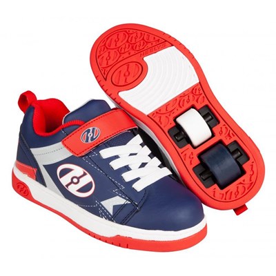 Dual Up Navy/Red/Grey Kids Heely X2 Shoe Dual Up Navy/Red/Grey Kids Heely X2 Shoe