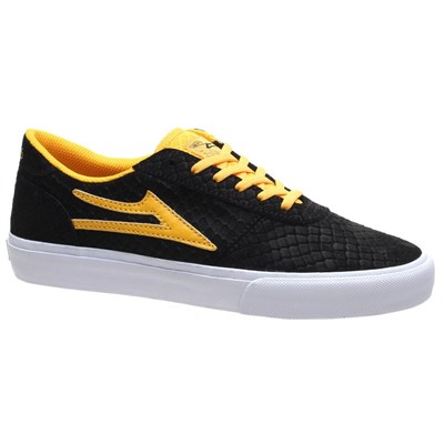 Manchester x Doomsayers Black/Gold Suede Shoe