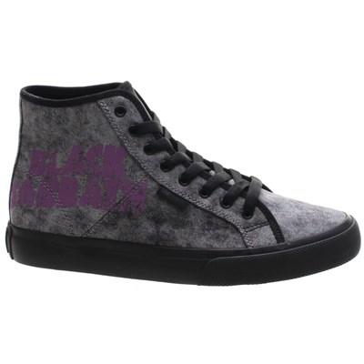 Sabbath Manual High Black Wash Shoe