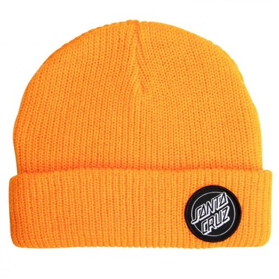 Outline Dot Beanie - Orange