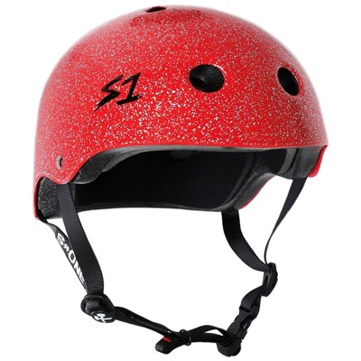Lifer Helmet - Red Glitter